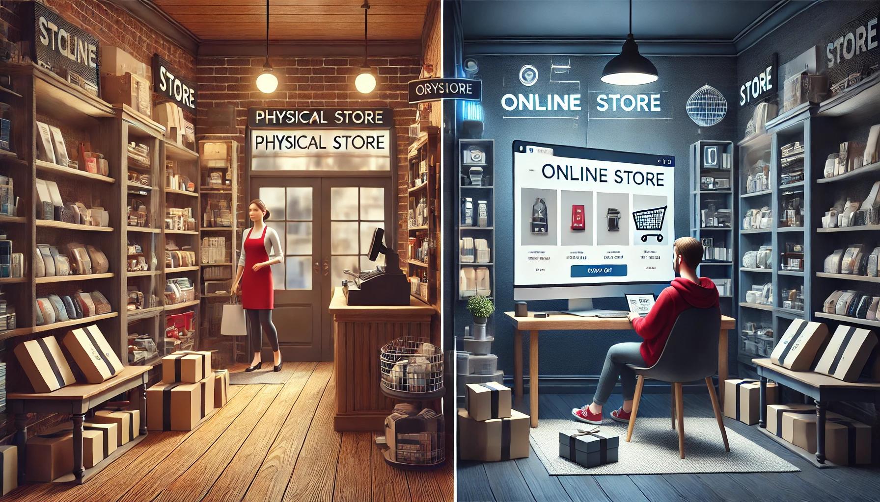 Traditional vs. Online Stores: Pros and Cons. A Comparison of Retail Models